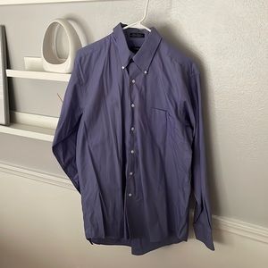 Izod purple dress shirt - size Large 16 34/35